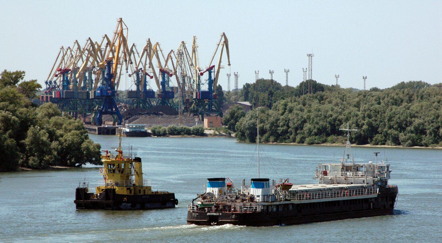 In Ukrainian ports
